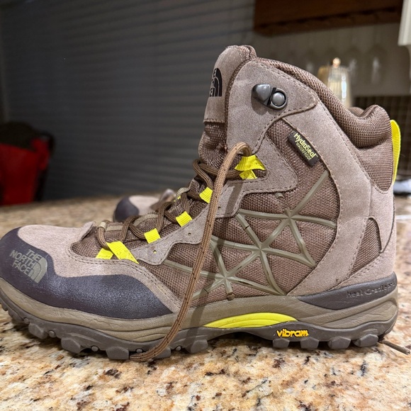 The North Face Brown and Yellow Outdoor/hiking Boots - Picture 5 of 7